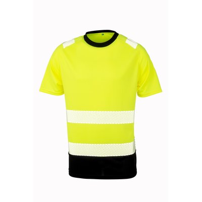 Camiseta de seguridad reciclada Amarillo L/XL