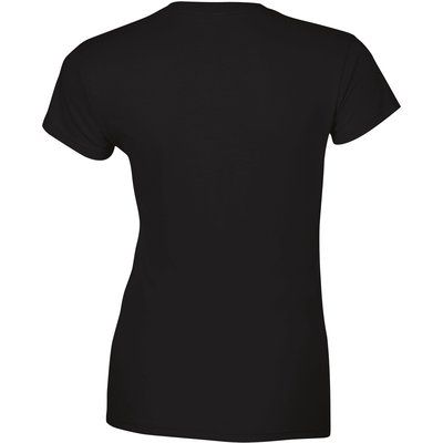 Camiseta sutil mujer algodón Black S