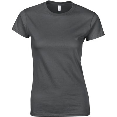 Camiseta sutil mujer algodón Gris XXL