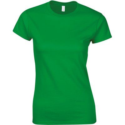 Camiseta sutil mujer algodón Irish Green S