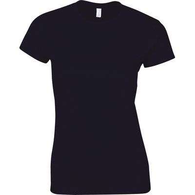 Camiseta sutil mujer algodón Navy XL