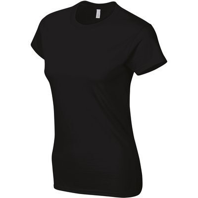 Camiseta sutil mujer algodón Negro S