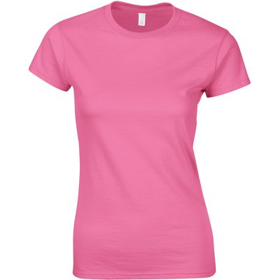 Camiseta sutil mujer algodón Rosa S