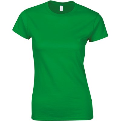 Camiseta sutil mujer algodón Verde L