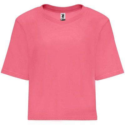 Camiseta de Talle Corto para Mujer ROSA LADY FLUOR 2XL