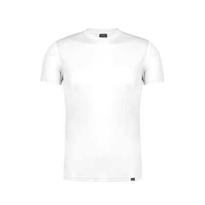 Camiseta técnica adulto ecológica de PET reciclado transpirable Blanco XS