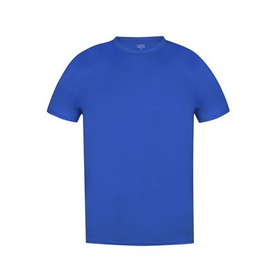 Camiseta técnica adulto transpirable de colores algunos fluorescentes Azul L