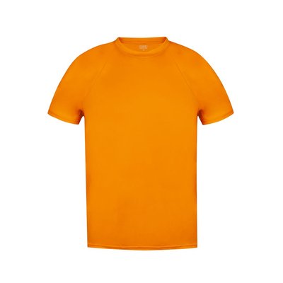 Camiseta técnica adulto transpirable de colores algunos fluorescentes Naranja Fluor XL