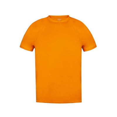 Camiseta técnica adulto transpirable de colores algunos fluorescentes Naranja Fluor XXL