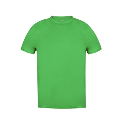 Camiseta técnica adulto transpirable de colores algunos fluorescentes Verde XXL