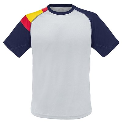 Camiseta Técnica con Bandera en Hombro