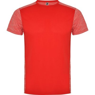 Camiseta técnica con cuello redondo y manga corta ROJO/ROJO VIGORE 8