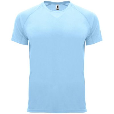 Camiseta técnica manga corta cuello redondo CELESTE 4