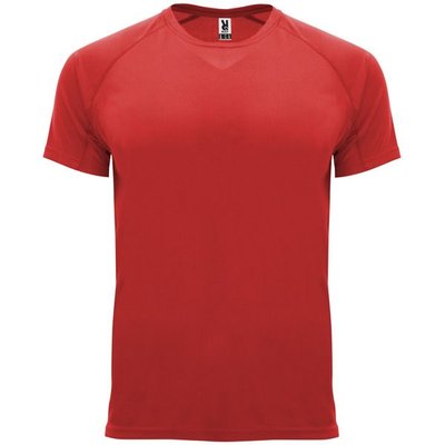 Camiseta técnica manga corta cuello redondo Rojo 12