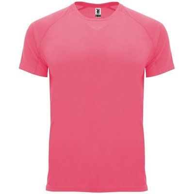 Camiseta técnica manga corta cuello redondo ROSA LADY FLUOR 12