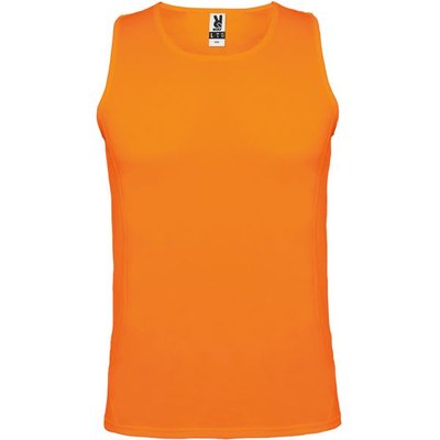 Camiseta Técnica sin Mangas Adulto/Niños NARANJA FLUOR 11/12