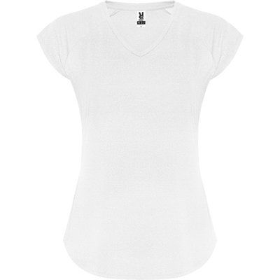 Camiseta Técnica Mujer Entallada Blanco S