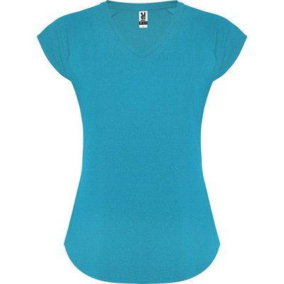 Camiseta Técnica Mujer Entallada TURQUESA VIGORE L