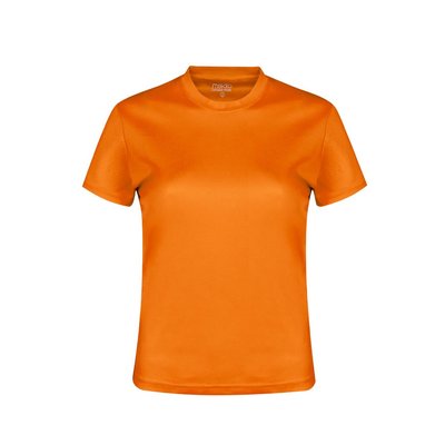 Camiseta técnica mujer transpirable en varios colores Naranja XL