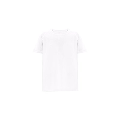 Camiseta Técnica Niño Manga Ranglán Blanco 10