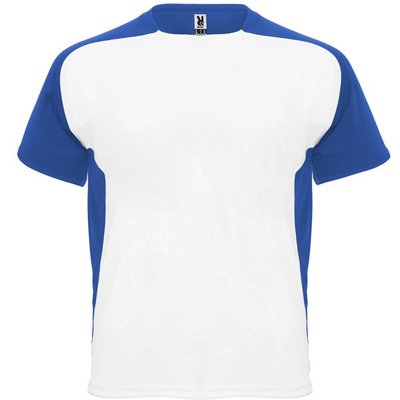 Camiseta técnica transpirable de secado rápido BLANCO/ROYAL 8