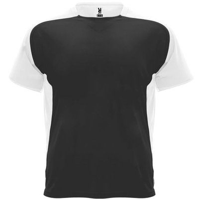 Camiseta técnica transpirable de secado rápido Negro/Blanco 8