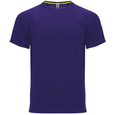 Camiseta Técnica Unisex Manga Ranglán Morado M