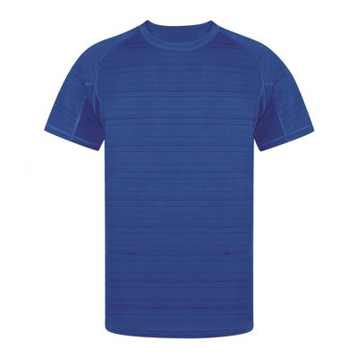 Camiseta técnica unisex transpirable ligera Azul S