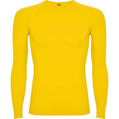 Camiseta Térmica Transpirable y Ligera Amarillo 6