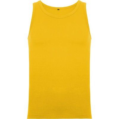 Camiseta tirantes anchos AMARILLO GOLDEN 3/4