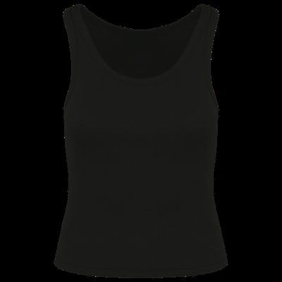 Camiseta de tirantes para chica Black XS