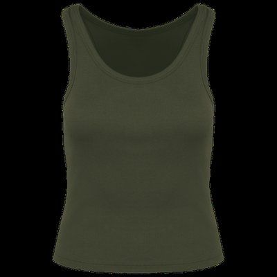 Camiseta de tirantes para chica Organic Khaki XL