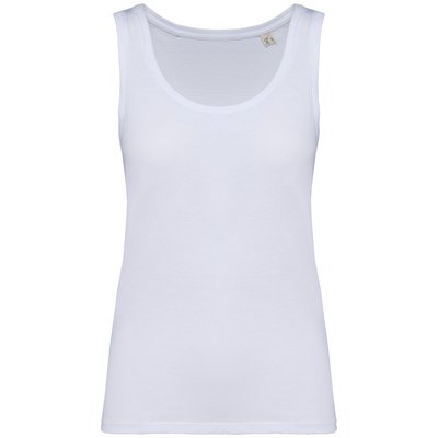 Camiseta de tirantes eco mujer Blanco XS