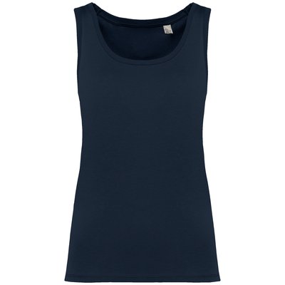 Camiseta de tirantes eco mujer Navy Blue S