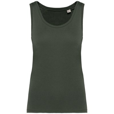 Camiseta de tirantes eco mujer Organic Khaki L