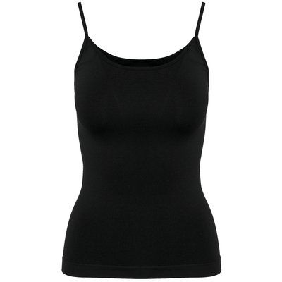 Camiseta tirantes finos mujer Black XL/XXL