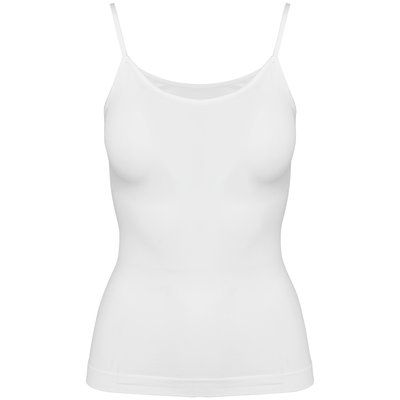 Camiseta tirantes finos mujer White XS/S