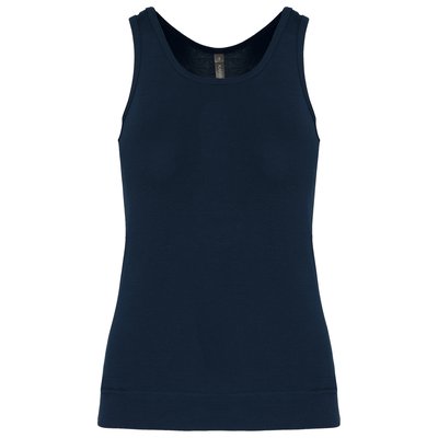 Camiseta de tirantes mujer Azul L