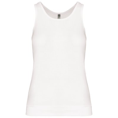 Camiseta de tirantes mujer Blanco S