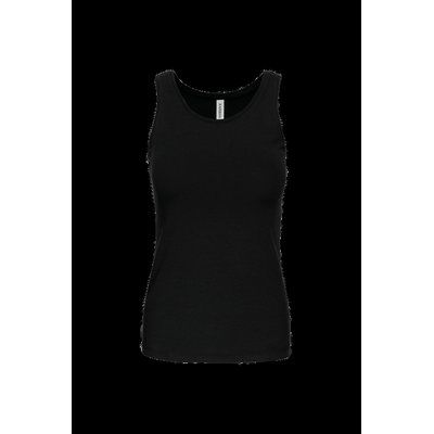 Camiseta tirantes mujer escote amplio Black S