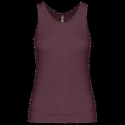 Camiseta de tirantes mujer Plum S