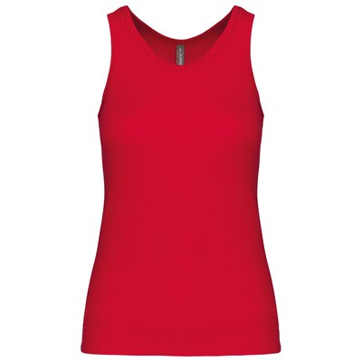 Camiseta de tirantes mujer Rojo M