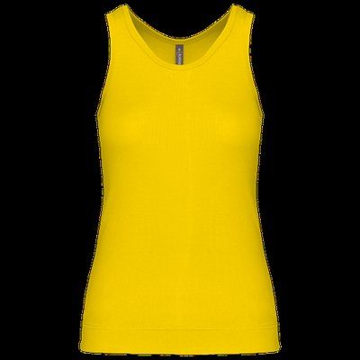 Camiseta de tirantes mujer True Yellow XL