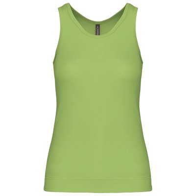 Camiseta de tirantes mujer Verde XS