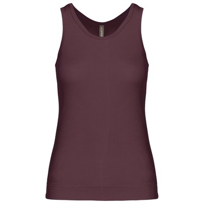 Camiseta de tirantes mujer Violeta XS