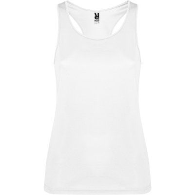 Camiseta tirantes transpirable Blanco M