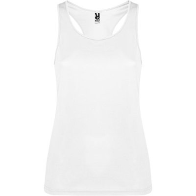 Camiseta tirantes transpirable Blanco S