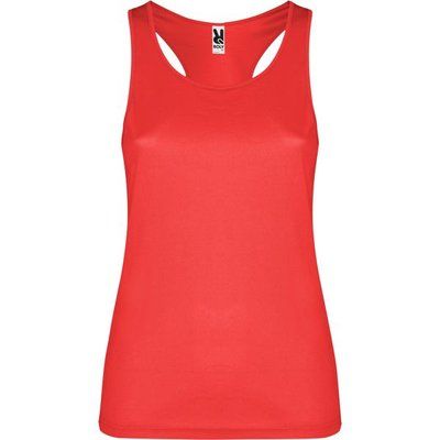 Camiseta tirantes transpirable Rojo XL