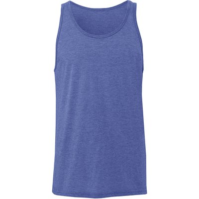 Camiseta tirantes unisex algodón Azul XXL