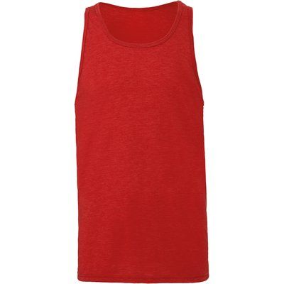 Camiseta tirantes unisex algodón Red Triblend S